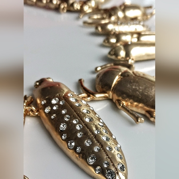 🌹Schiaparelli Insects Ststement Necklace. I a box - Picture 3 of 16